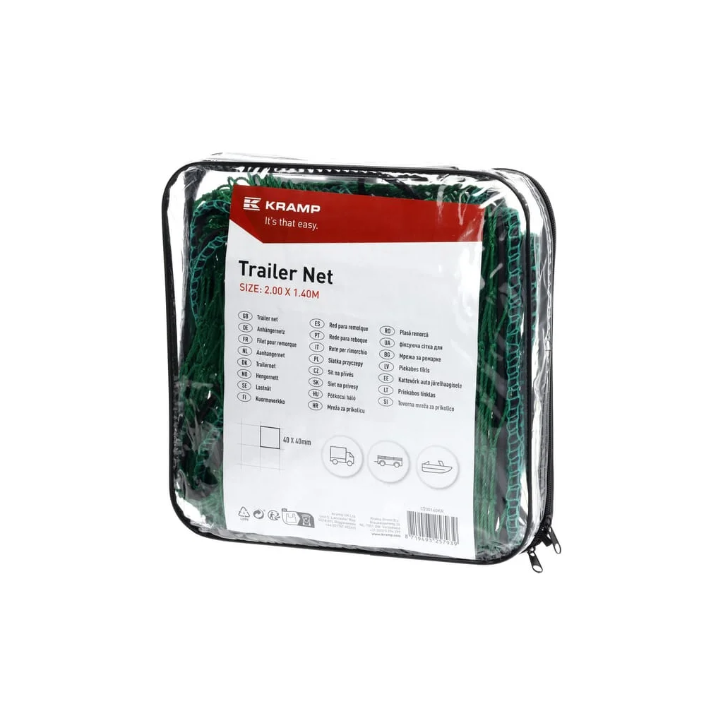 Plasă de încărcare remorcă 3.50x2.00m C350200KR
