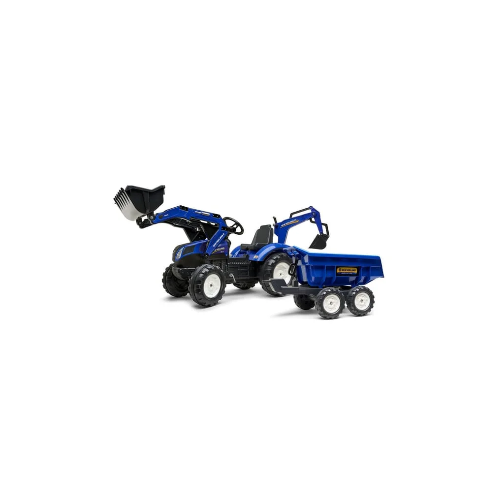 Retroexcavator New Holland cu excavator și remorcă basculabilă maxi F3090W