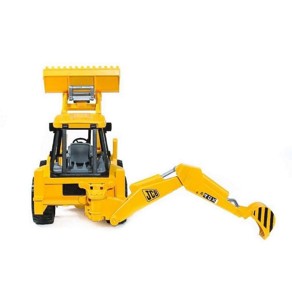 Buldoexcavator cu rotiI JCB 4CX Toy, BRUDER