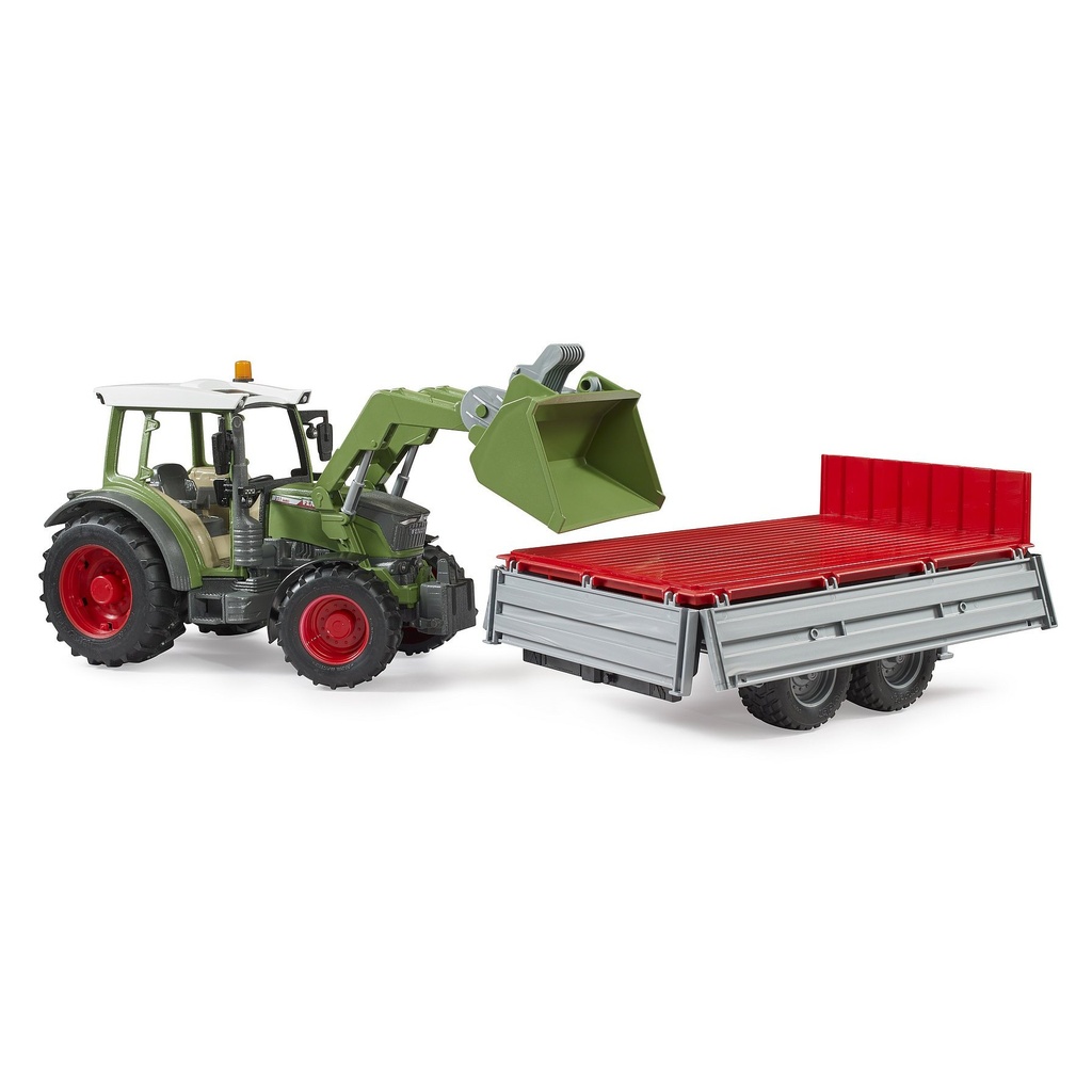 TRACTOR FENDT 211 VARIO CU REMORCA TOY