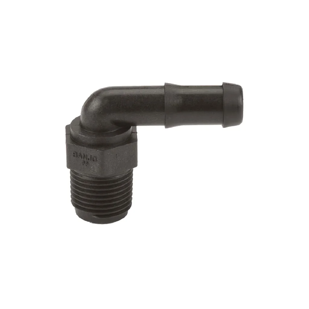 Racord furtun 1/2" NPT tată x 1/2" 90° HB05090