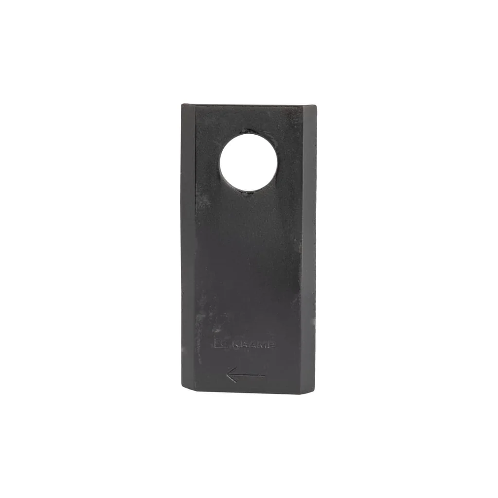 Lamă cositoare dreapta 105x48x4,3mm orificiu 20mm pachet 25 buc. potrivită pentru Kuhn K6801420KR