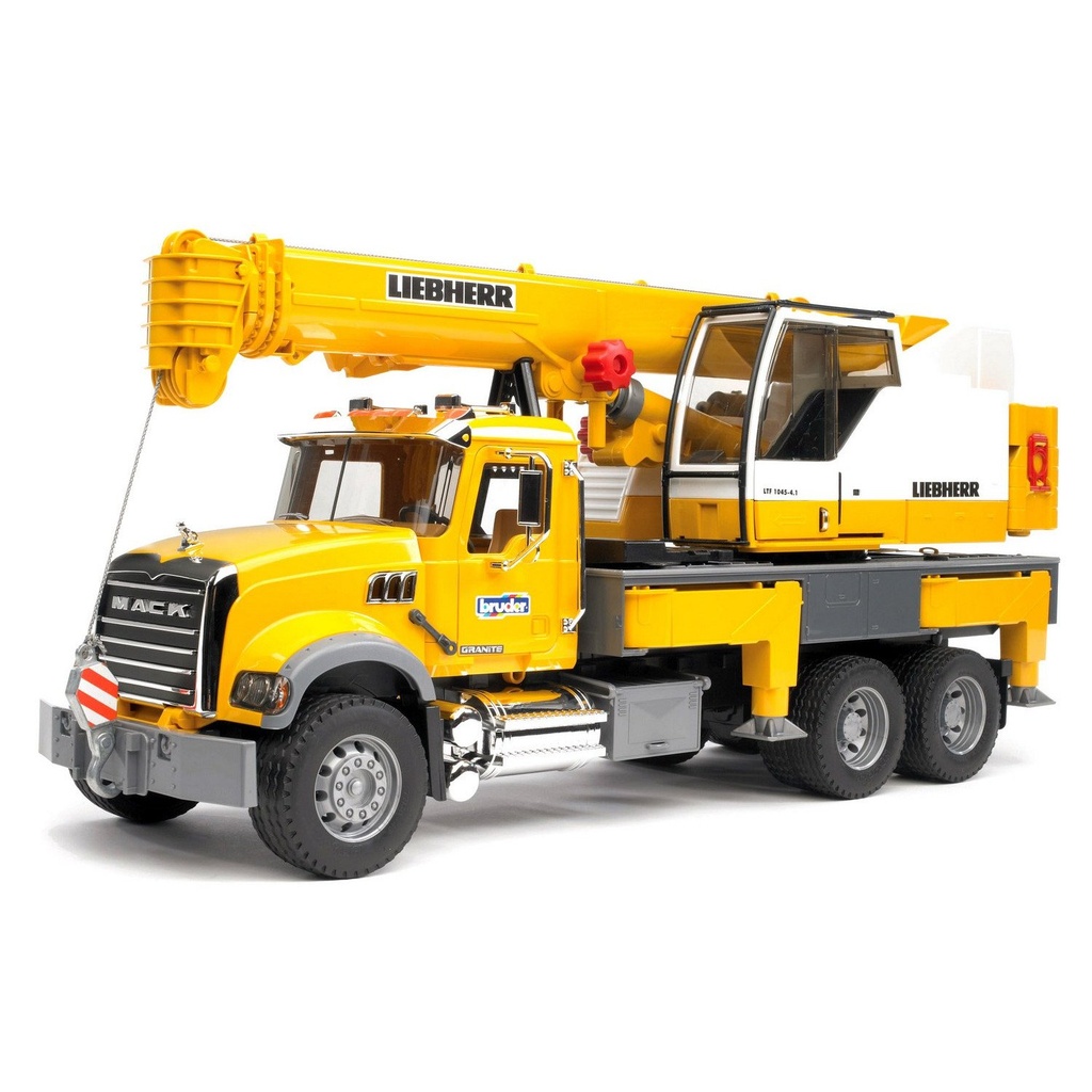 CAMION MACK GRANITE MACARA LIEBHERR LTF 1045-4.1 TOY