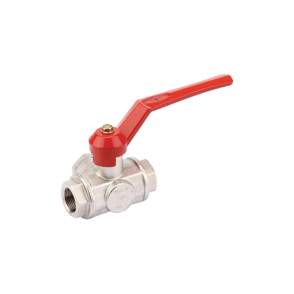 Robinet cu bilă T 3/4" IT/IT cu 3 căi KS334T