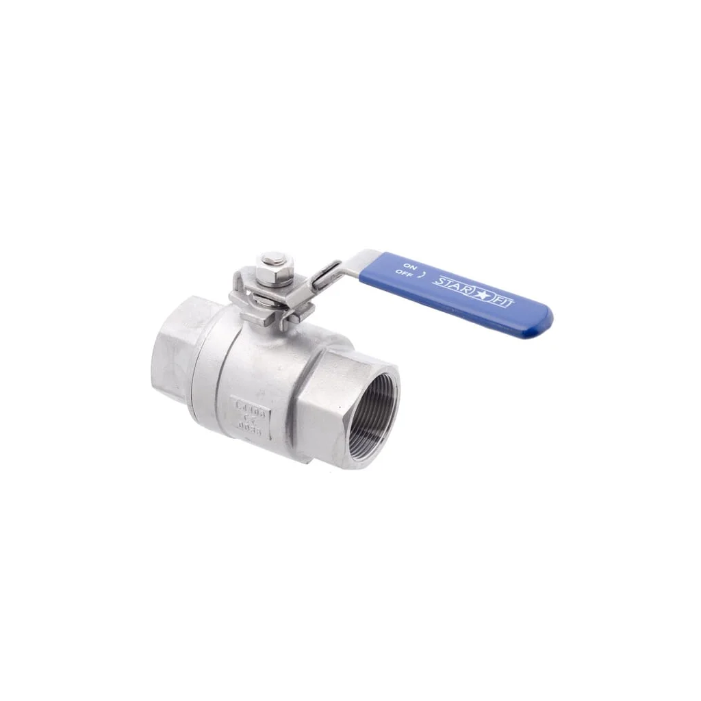 Robinet cu bilă Din oțel inoxidabil 2xIG 1 1/2' KS112FRVS