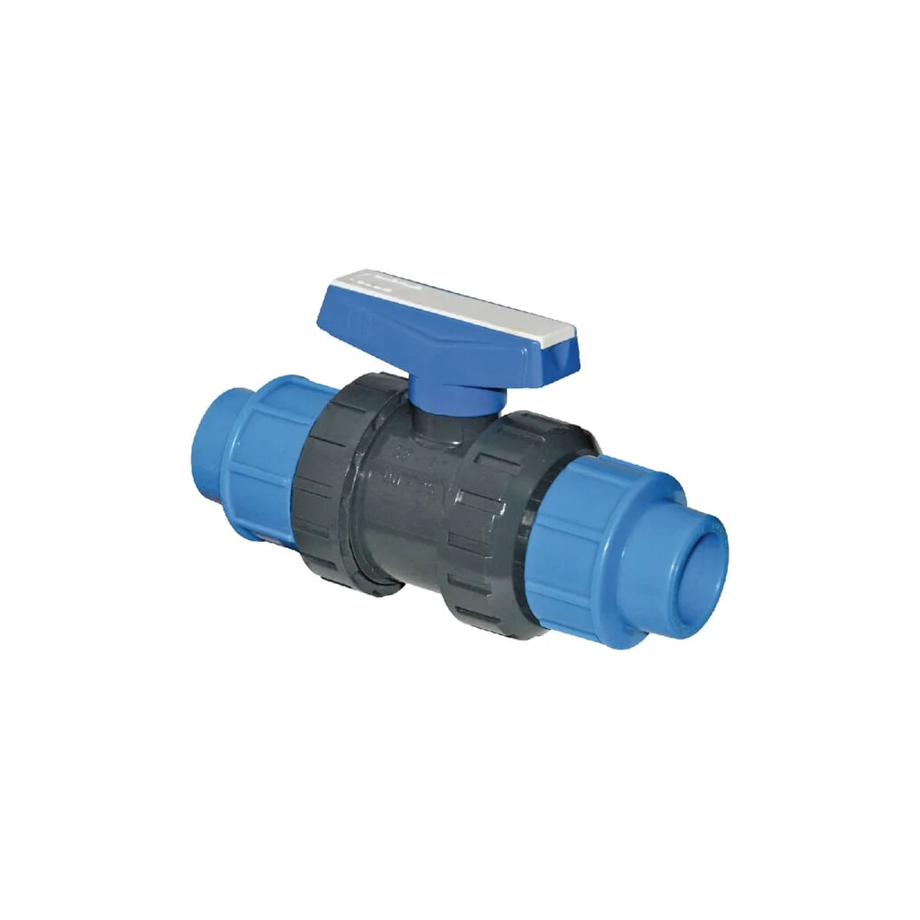 Robinet cu bilă PVC 2xPE 25mm KS25255GP