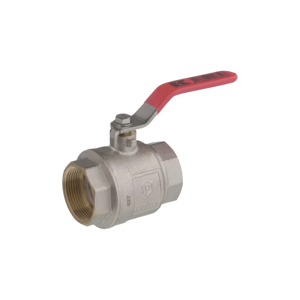 Robinet cu bilă BSP 2x mamă 1 1/2", mâner oțel inoxidabil KS112FKR