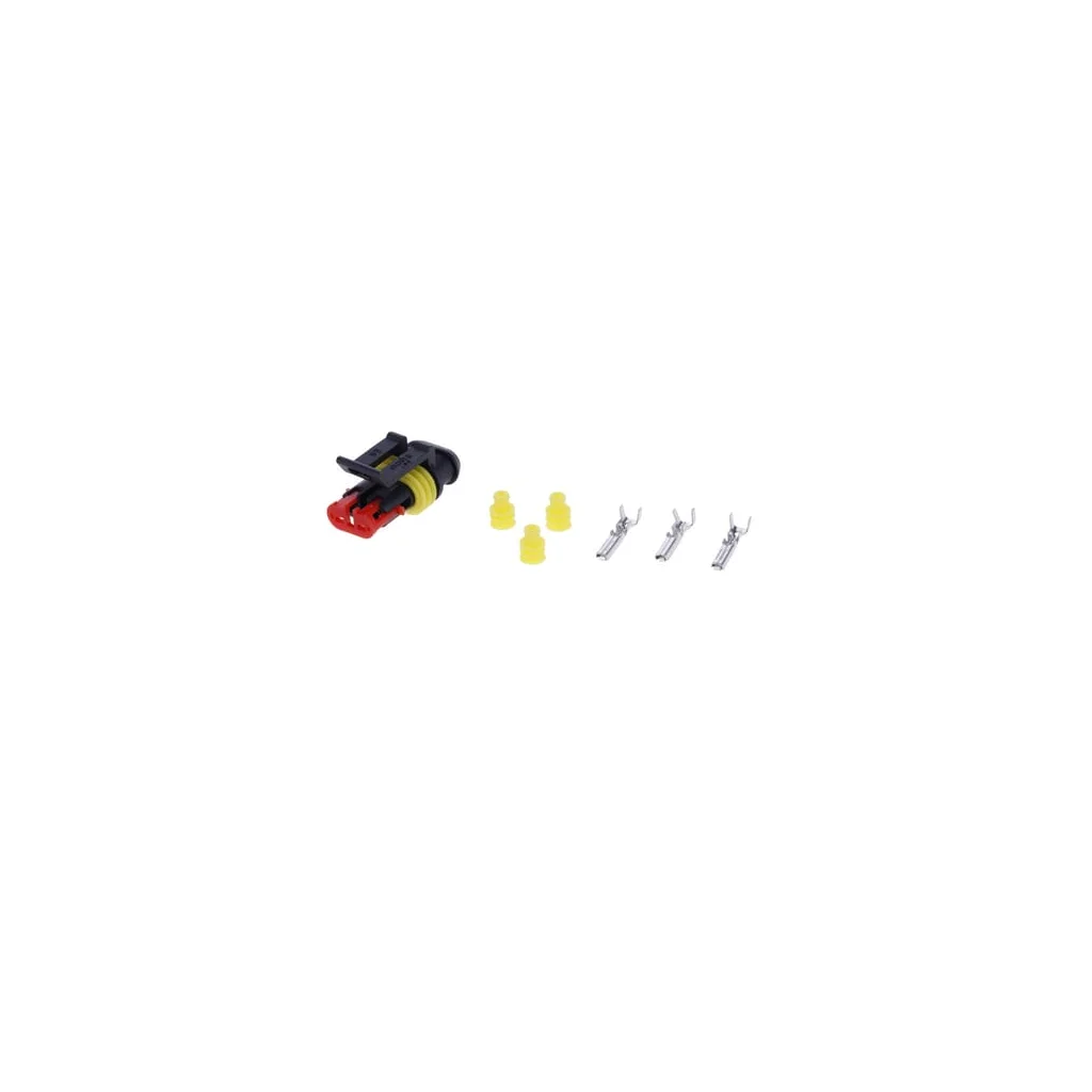 Set de conectori Superseal cu 4 pini, mufă precablată 20cm tată LA89009W20KR