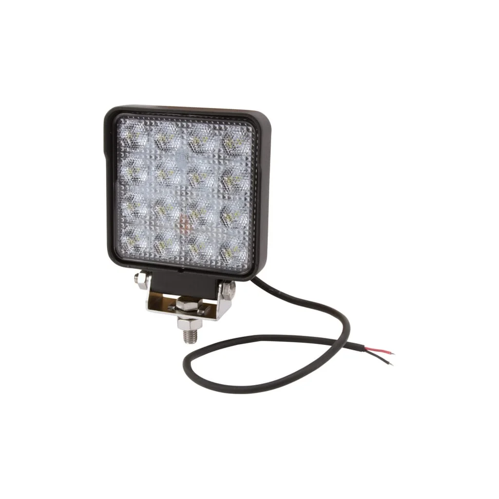 Lampă de lucru LED 25W 3040lm pătrată 10/30V 108x48x108mm tip flood 16 LED-uri LA10023