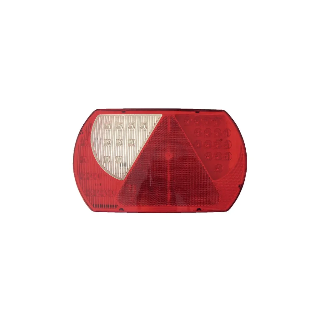 Stop spate stânga (LH) LED, 9/10.3W, rectangular, 12/24V, alb/roșu/galben/albastru, prindere cu șuruburi, 237x29x140mm, 47 LED-u