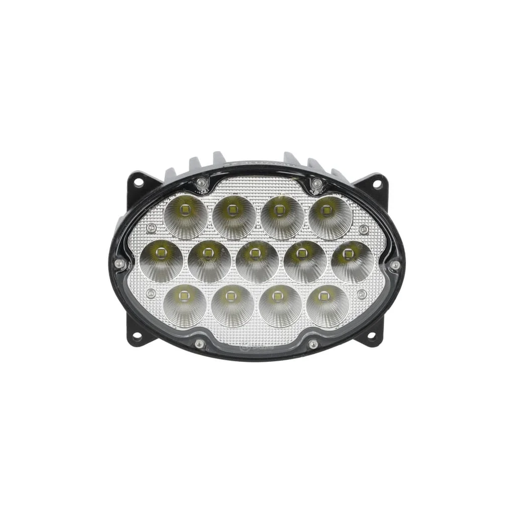 Lampă de lucru LED, 65W, 5200lm, ovală, 10/30V, 161x110x90mm, proiector rază largă, 13 LED-uri, H4, LA10559