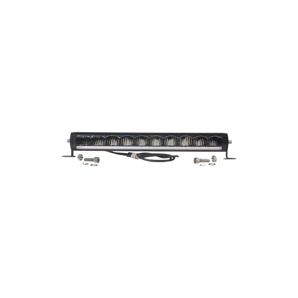 Bară lumini LED, 120W, 6500lm, dreptunghiulară, 12/48V, albă, 486x90x57mm, Deutsch 3-pin, Lumină de zi/faruri de drum lung, Kram