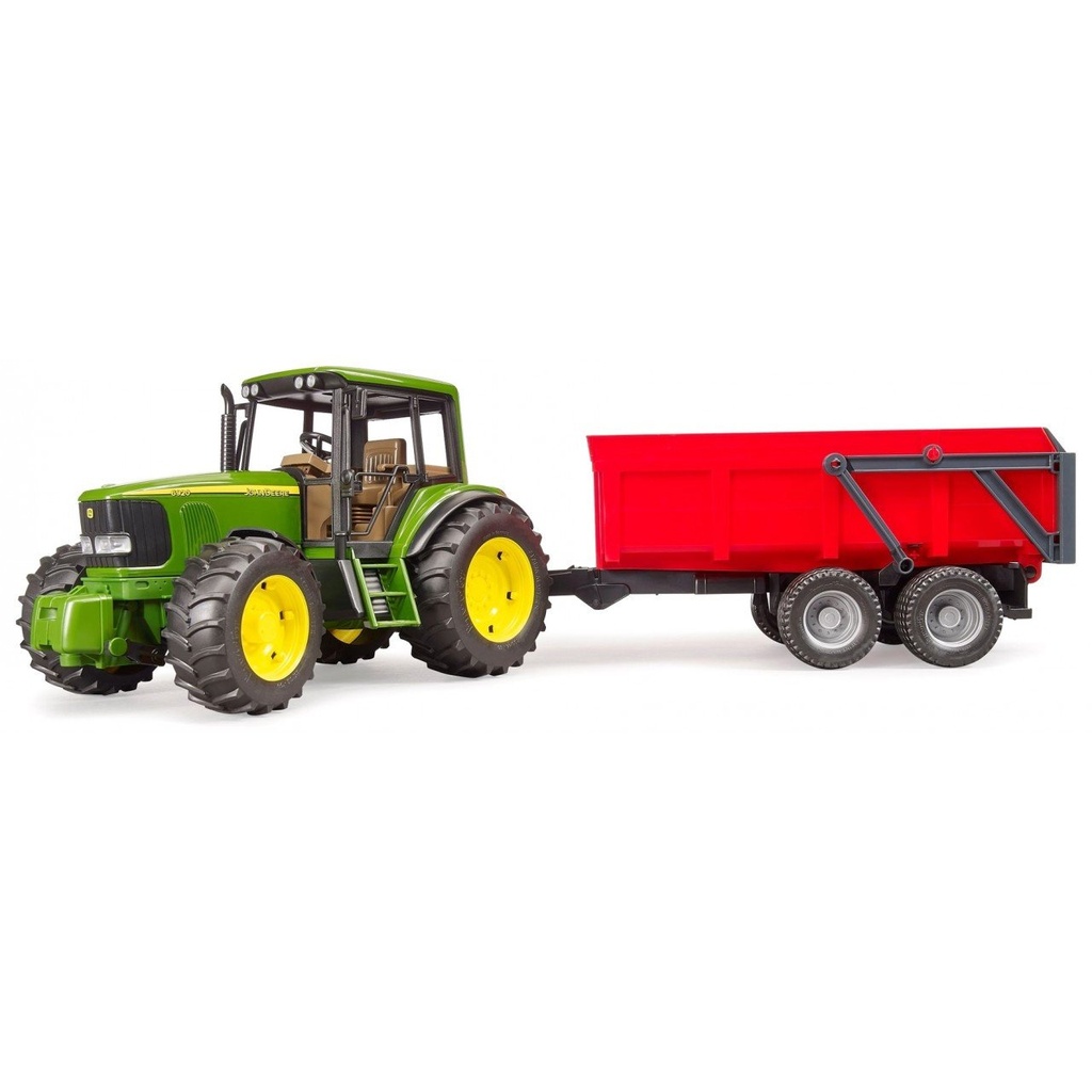 TRACTOR JOHN DEERE 6920 CU REMORCA TOY