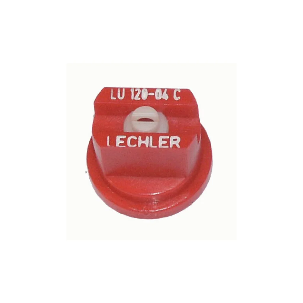 Duză ventilator plat LU 120° 04 roșie din material ceramic Lechler LU12004C