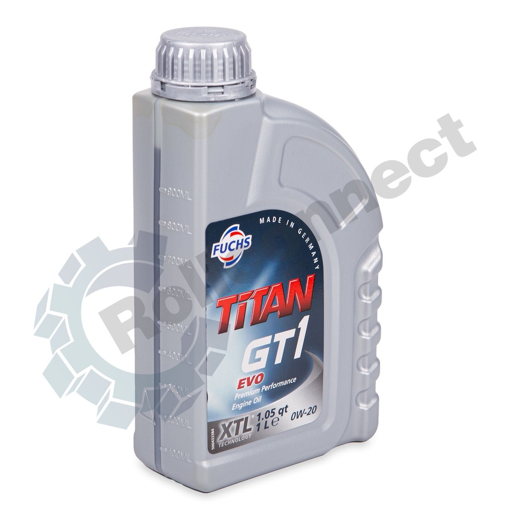ULEI MOTOR TITAN GT1 EVO 0W-20 1L FUCHS