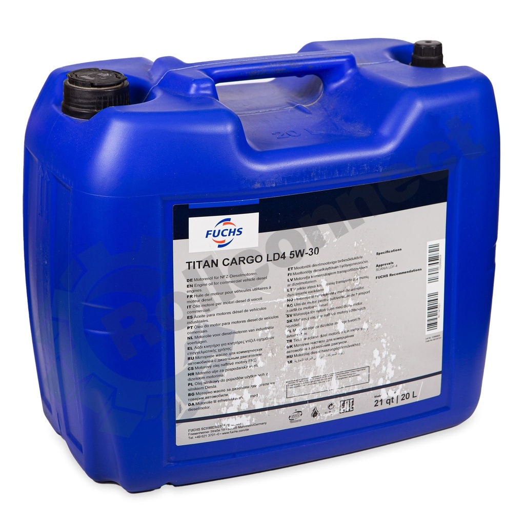 ULEI MOTOR TITAN CARGO LD4 5W-30 20L FUCHS