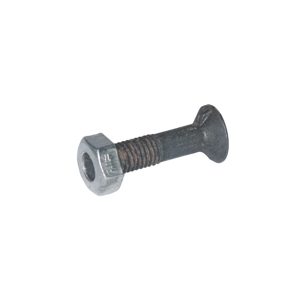 Șurub și piuliță de plug M10x40, 1 Nib DIN604 cl. 8.8 10401N