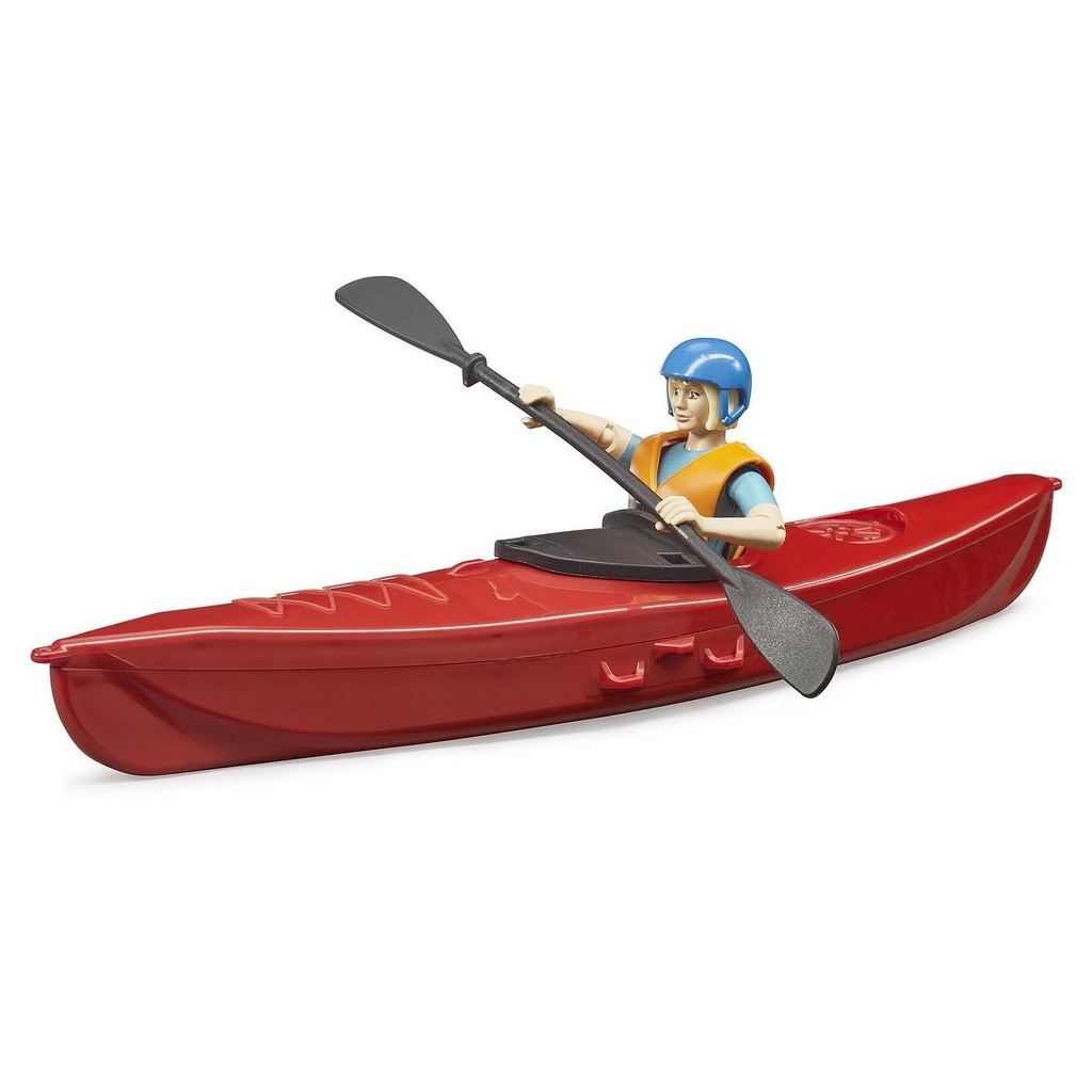 Caiac cu figurina femeie, Bruder toy