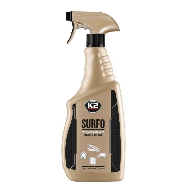 K2 SURFO Solutie curatare suprafete din metal, sticla si plastic 750 ml