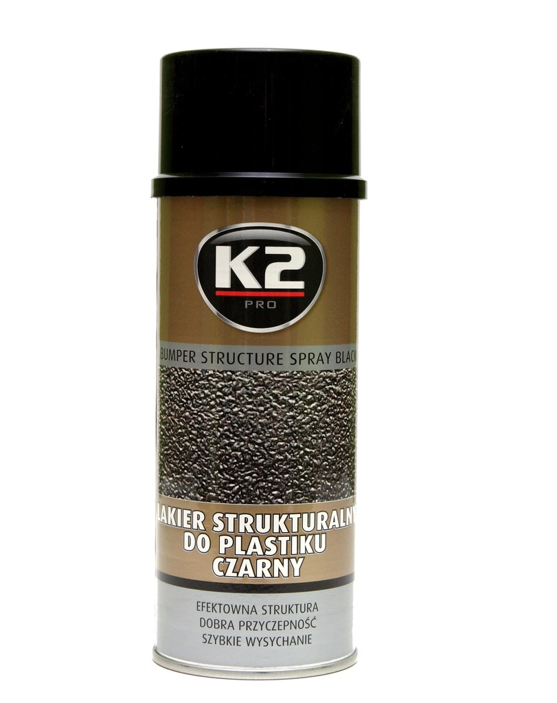 K2 BUMPER SPRAY Vopsea texturata bara protectie 400 ml