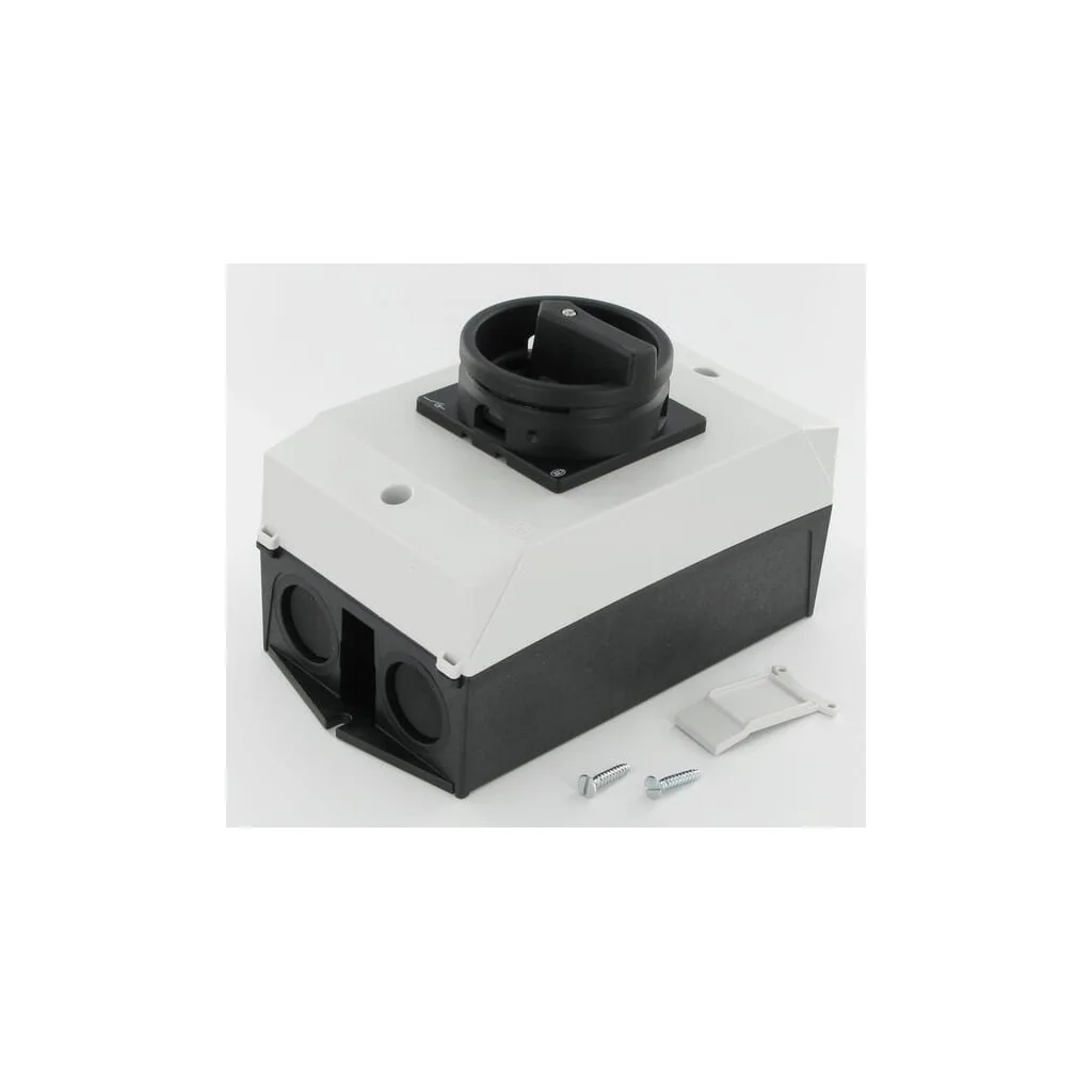 Comutator rotativ 3P+N, 25A, BK P125I2SVBSWN