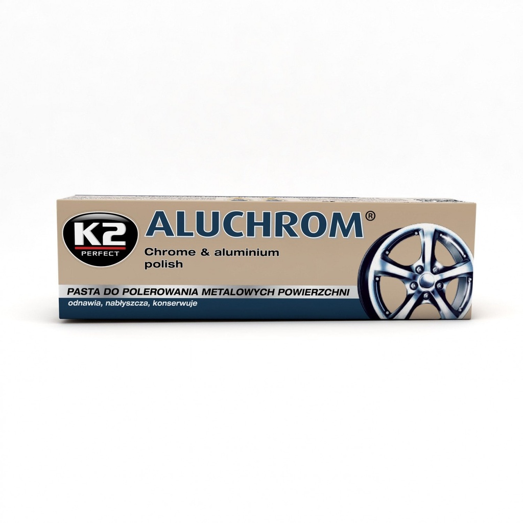 K2 ALUCHROM - Pasta de lustruit suprafete cromate