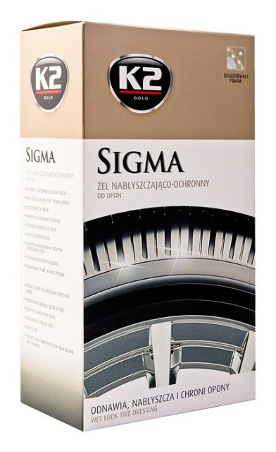 K2 SIGMA Solutie pentru intretinerea si protectia anvelopelor Premium