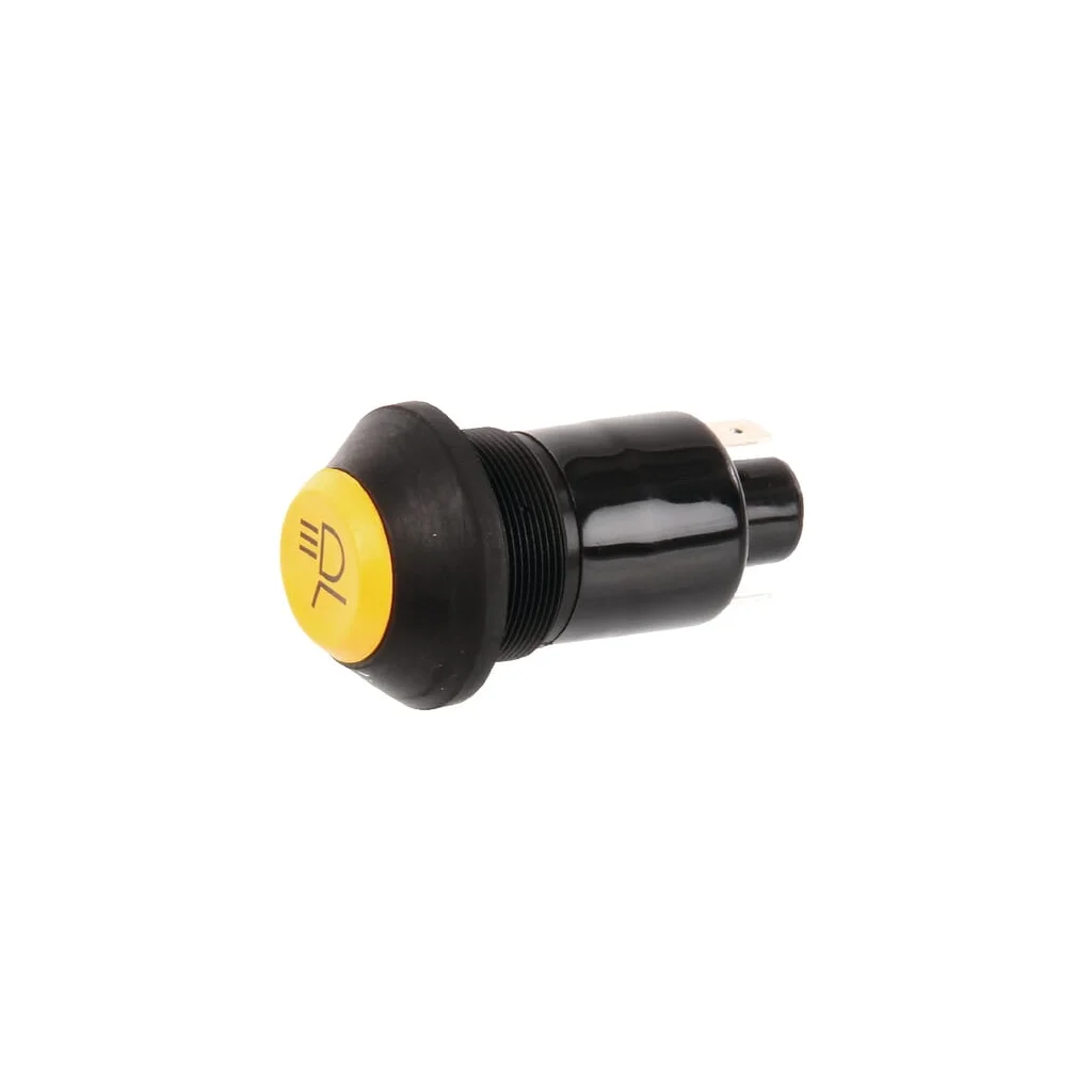 Comutator tip buton lumini plafon rotund galben 11145300PN