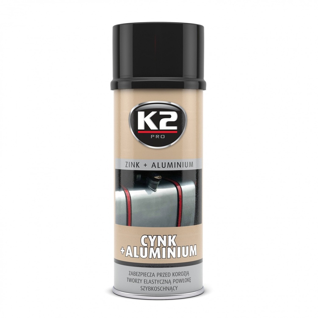 K2 CYNK + ALUMINIU Spray zinc + aluminiu 400 ml