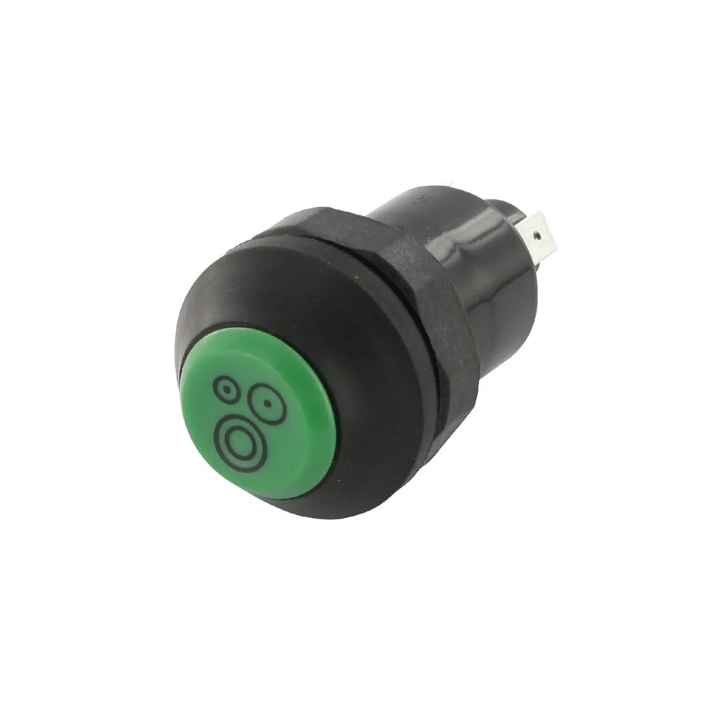 Comutator tip buton transmisie rotund verde 11215340PN