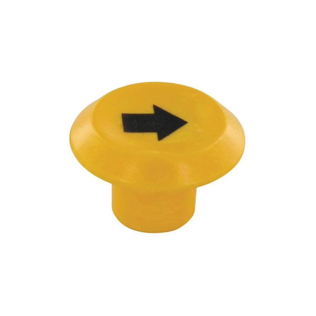 Capac buton ridicare/coborâre rotund galben 11316520PN
