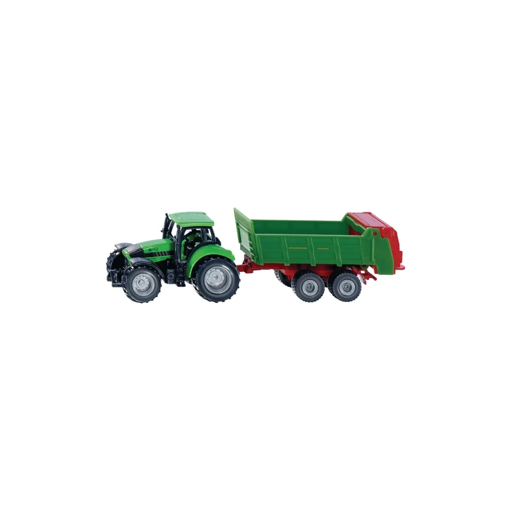 Tractor Deutz-Fahr Agrotron 265 cu remorcă de împrăștiat universală S01673