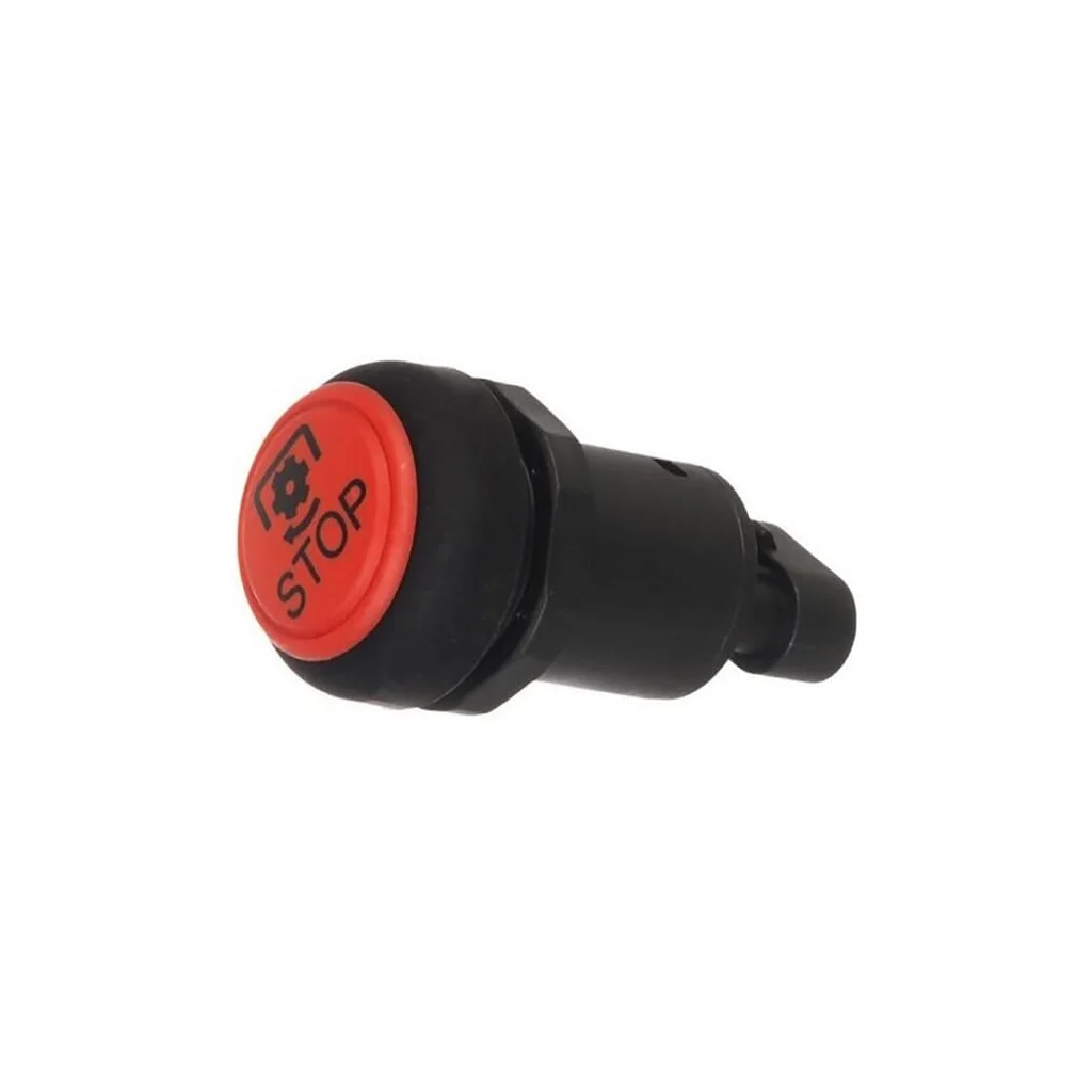 Comutator tip buton cardan rotund roșu 11801006PN