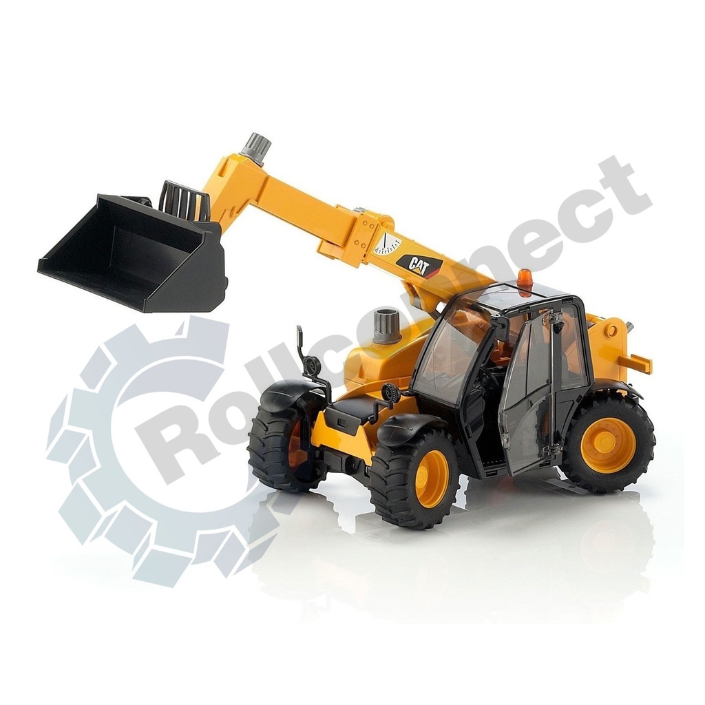Incarcator cu brat telescopic si cupa reglabila CAT