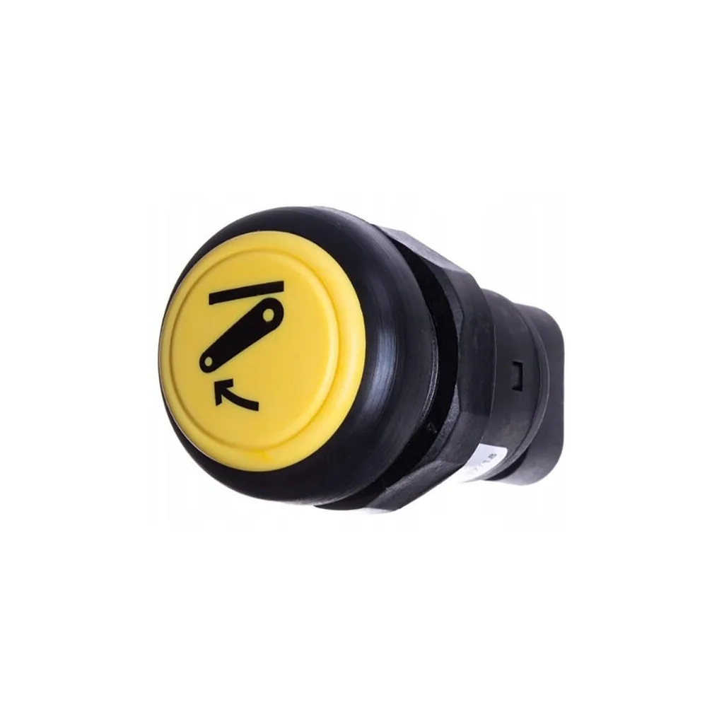 Comutator tip buton coborâre cuplaj rotund galben 11801003PN