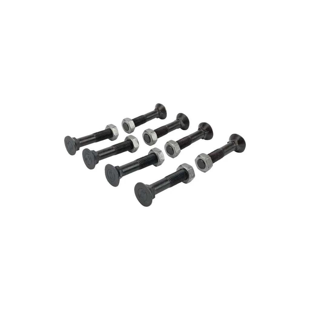 Set șuruburi plug cu gât pătrat și piuliță M11x60mm VK 8 buc. TB30597