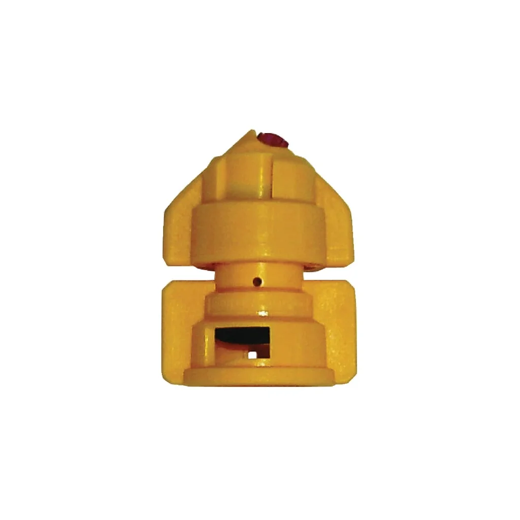 Duză dublă ventilator injecție aer TDHS 110° 02 galbenă din material ceramic Agrotop TDHS11002