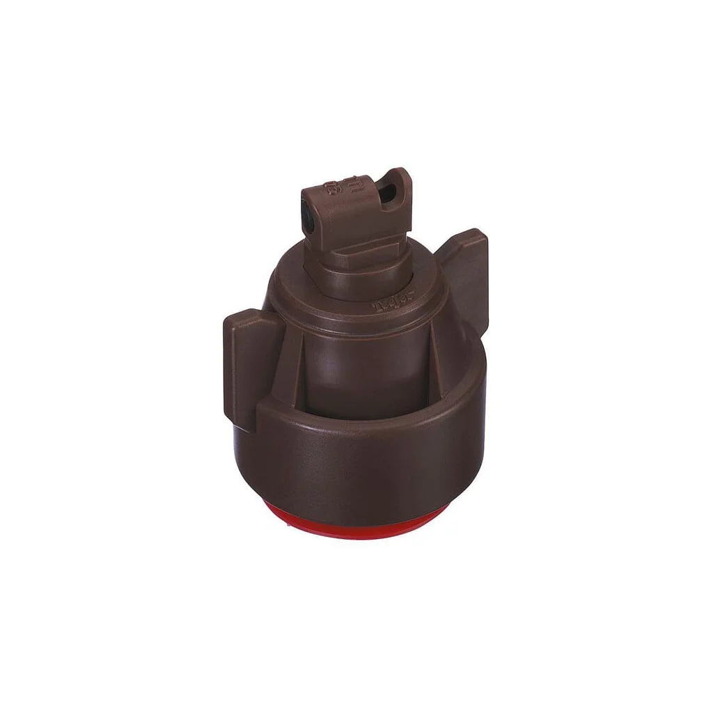 Duza de injecție aer TTI 110° cu garnitură și capac plastic maro TeeJet TTI11005VPCE