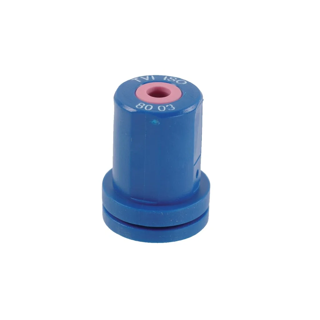 Duză injector cu bilă conică TVI 80° albastră ceramică TVI8003