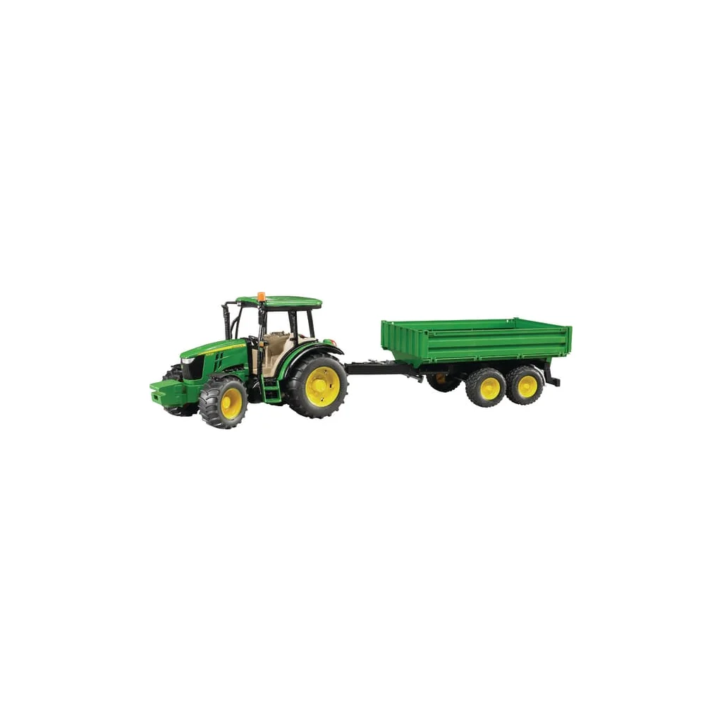 Tractor John Deere 5115M cu remorcă basculabilă U02108