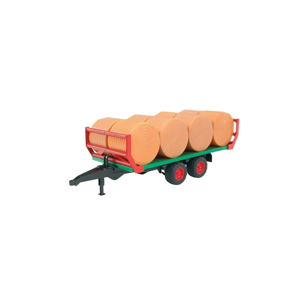 Remorcă transport baloţi cu 8 baloţi rotunzi U02220