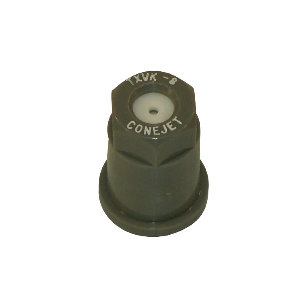Duză conică goală TXVK 80° 06 gri din material ceramic TeeJet TXVK8