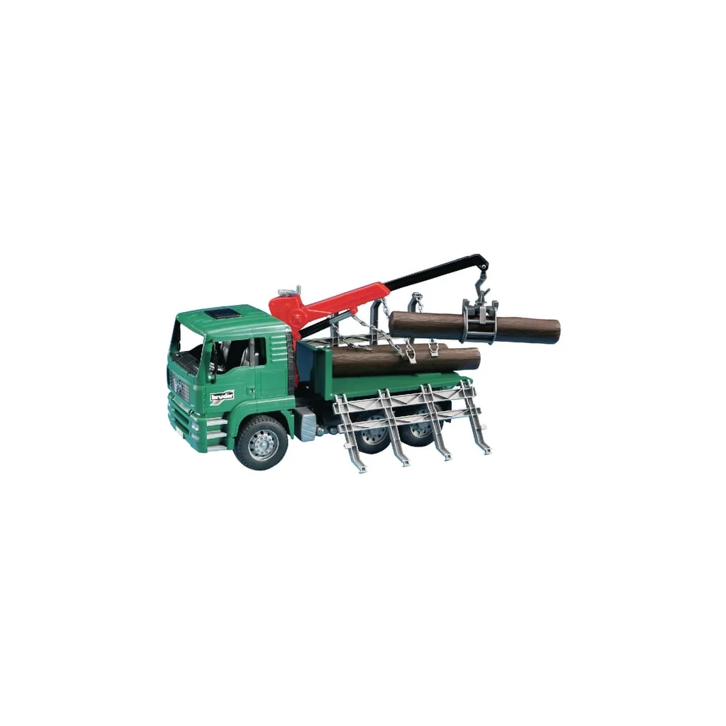 Camion MAN TGA cu remorcă de încărcat lemne U02769