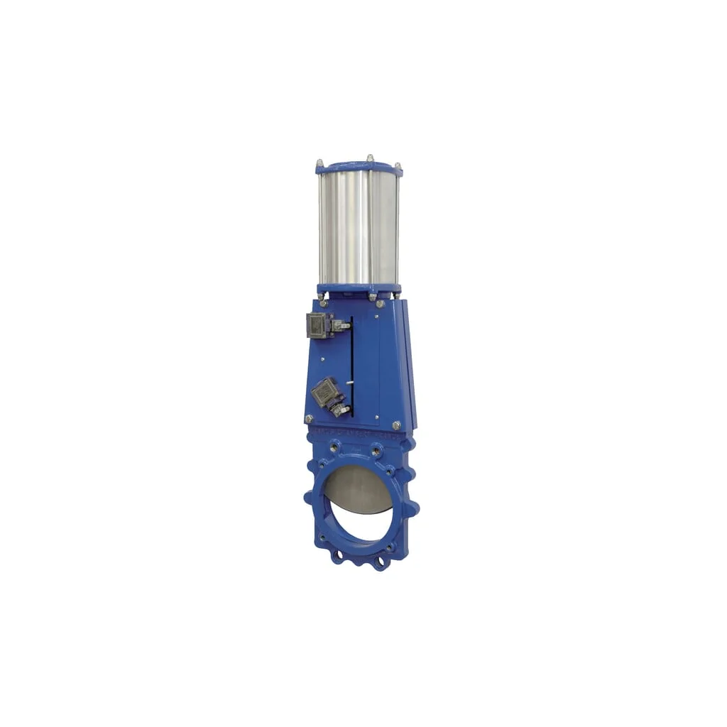 Robinet cu sertar plan + cilindru pneumatic DN200 VGRP200