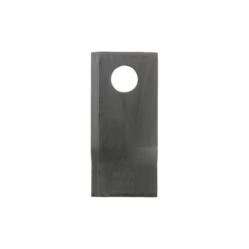 Lamă cositoare dreapta 106x48x4mm orificiu 19mm pachet 25 buc. potrivită pentru Fella 122330