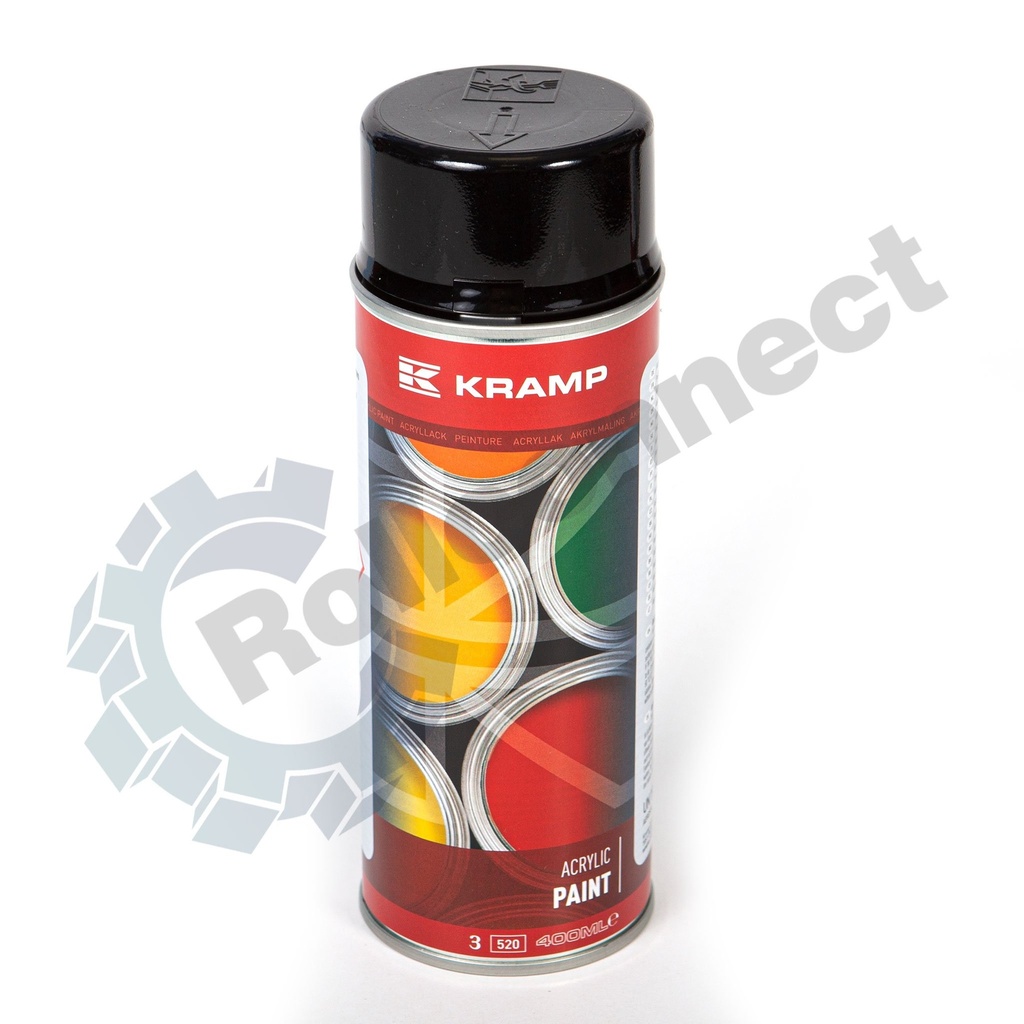 Spray vopsea negru mat John Deere, 400ml