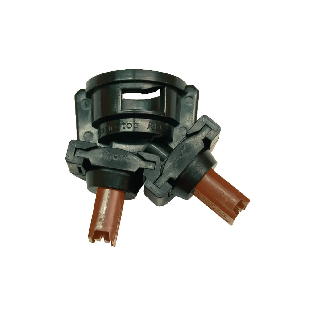 Capac duză dublu baionetă SW8 negru Agrotop 12825
