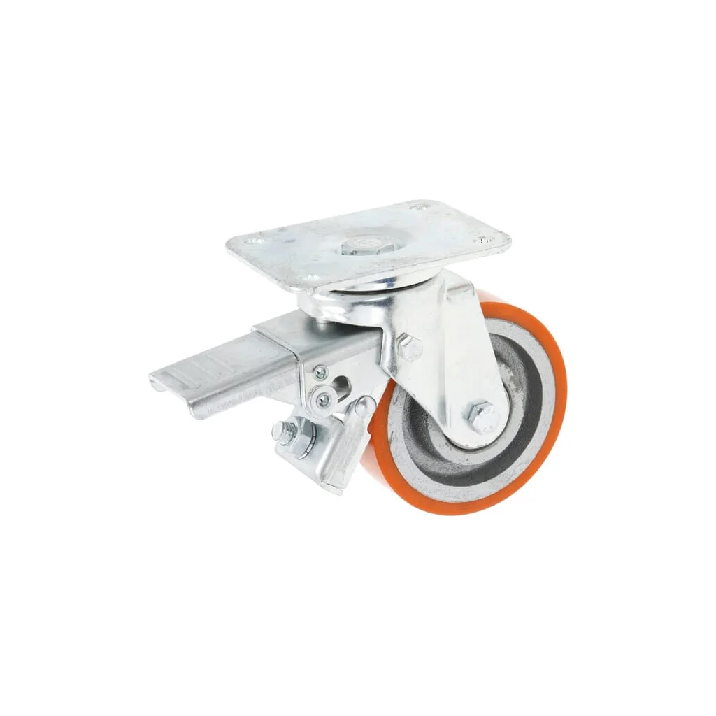 Rolă de ghidare cu frână 100mm WH700P100