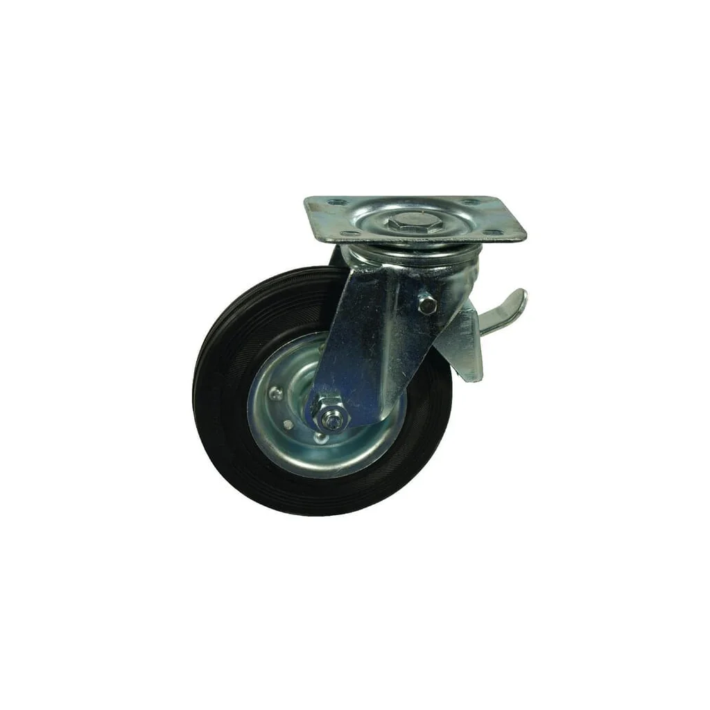 Rolă de ghidare cu frână 125mm WH600125
