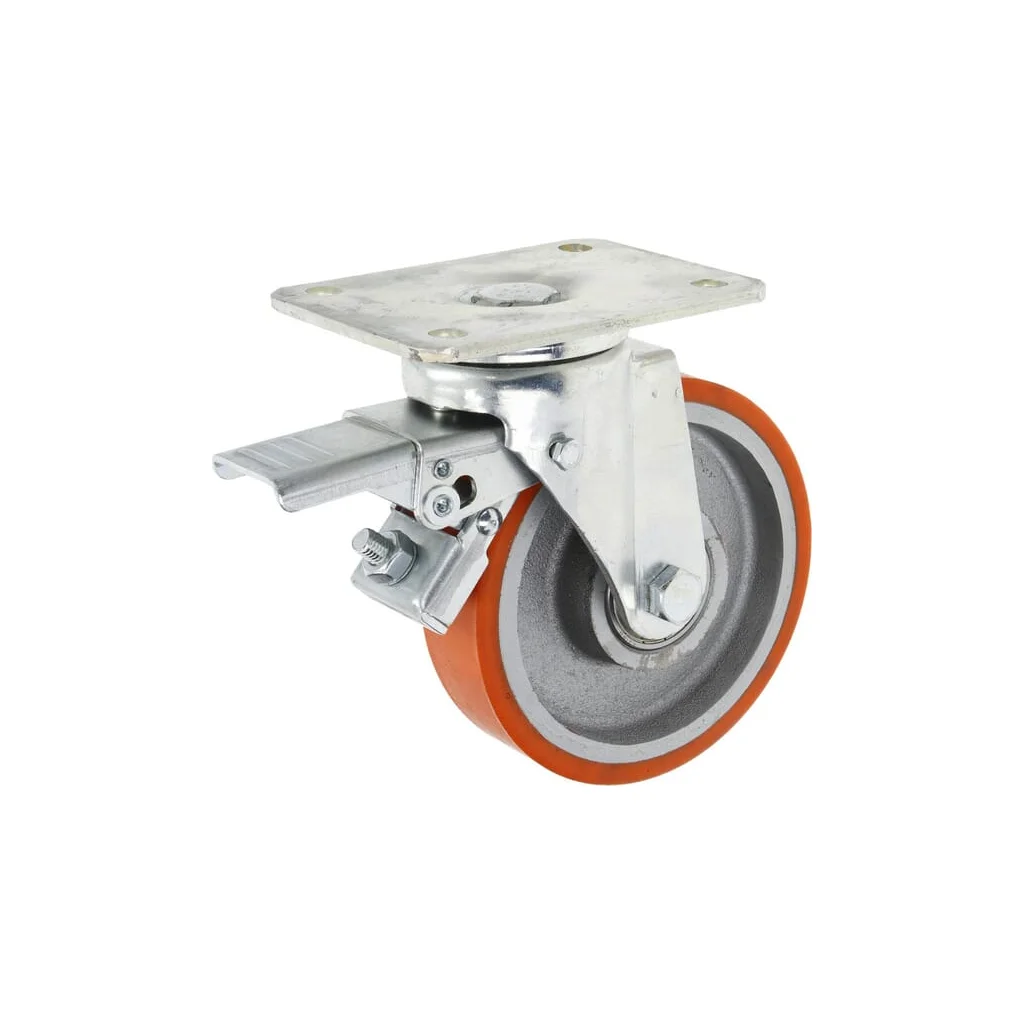 Rolă de ghidare cu frână 150mm WH700P150